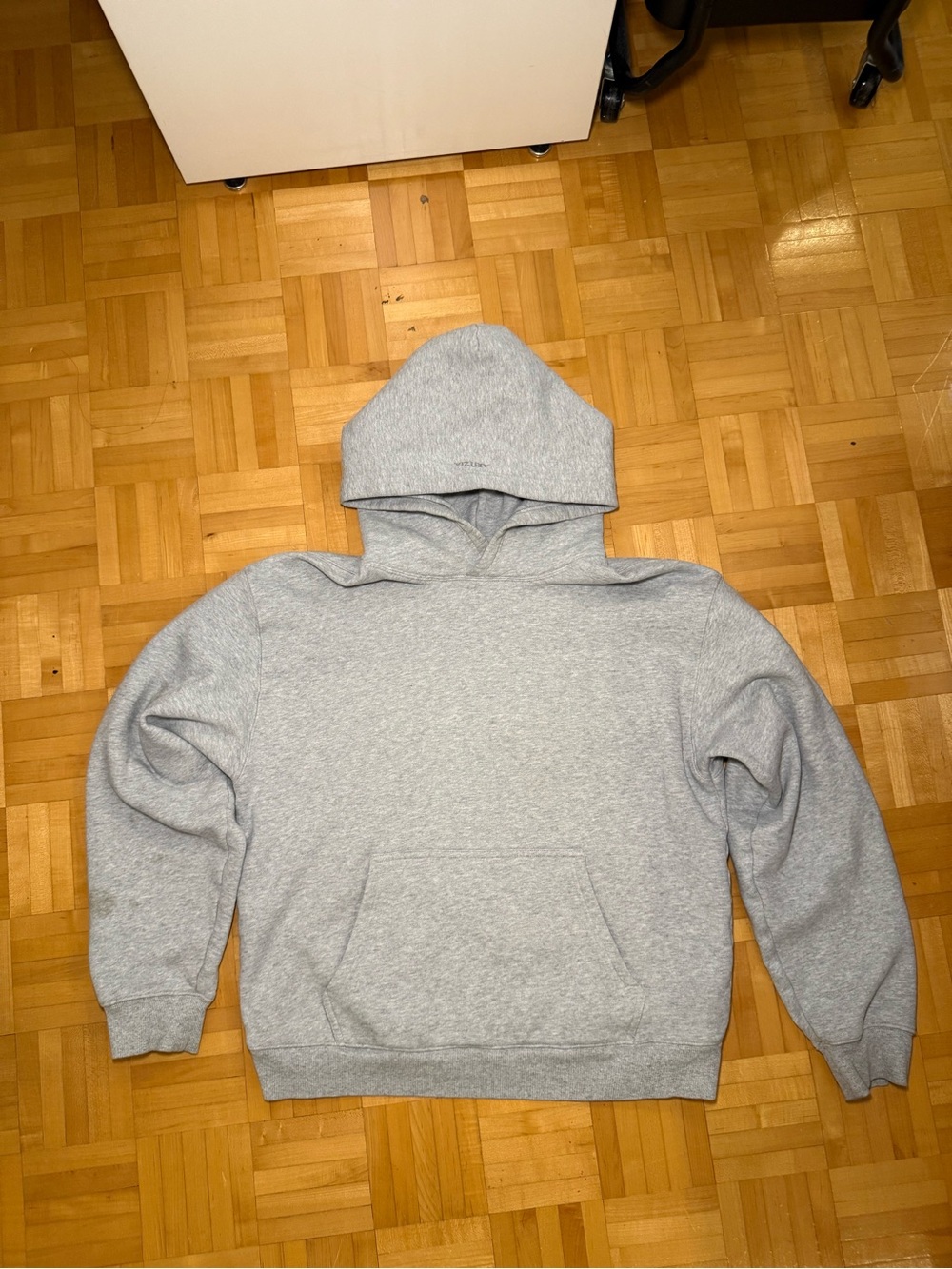 Aritzia Light Gray Women's Hooded Sweatshirt
